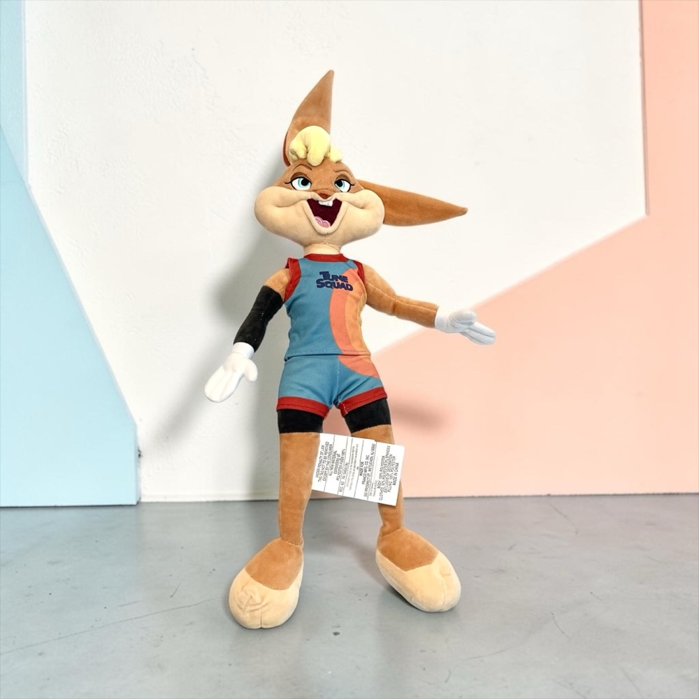 Space Jam A New Legacy Lola Bunny Plush 20" Tune Squad Stuffed Animal WB